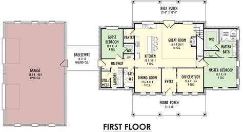 Barndominium Style House Plan 5 Beds 3 Baths 3033 Sqft Plan 1092 48