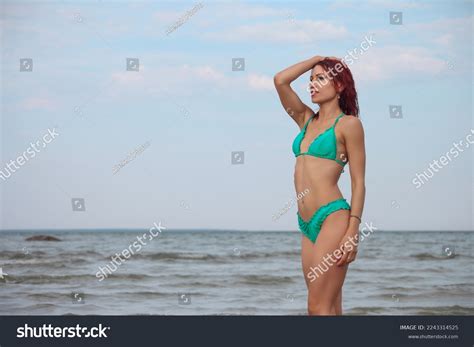 Beautiful Woman Sexy Bikini On Beach Stock Photo Shutterstock