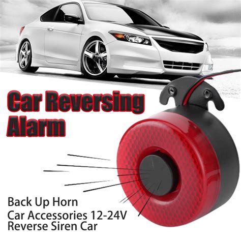 Universal 12V 24V Reverse Beeper Horns Auto Warning Back Up Car