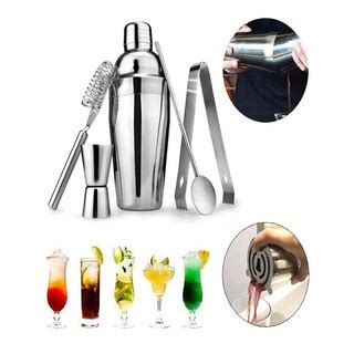 Coqueteleira Barman Profissional Inox Drinks Caipirinha Bar Kit