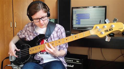 Red Hot Chili Peppers Dark Necessities Bass Cover YouTube