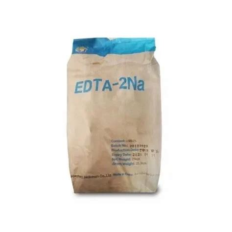 Edta Di Sodium 2na at ₹ 187/kg | EDTA disodium in Chennai | ID: 22638707973