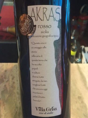 V Lla Gr Sa Akras Rosso Vivino Us