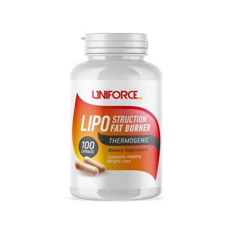 Жиросжигатель Uniforce Lipostruction, 100 капс / Термогеник для ...