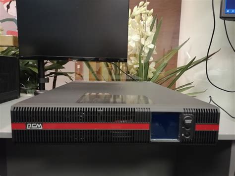 Установка адаптера SNMP Powercom DA807 в ИБП Powercom MACAN MRT-3000SE ...