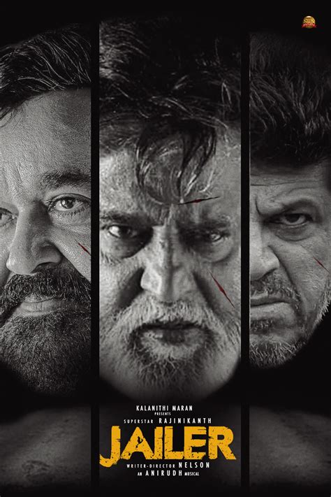 Jailer Fanmade Poster In 2023 Jailer Bollywood Posters Funny Art