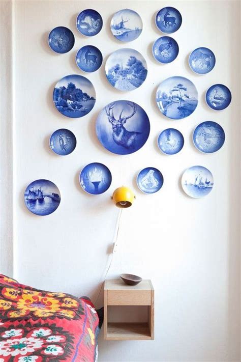 56 Clever Wall Art Ideas That Arent Just Gallery Walls Plates On