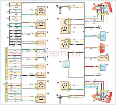 Ларгус схема подключения ближнего света