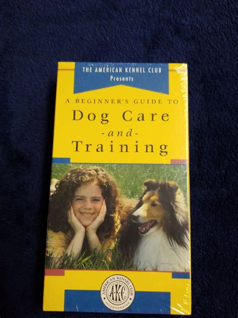 American Kennel Club Educational VHS Tapes | Mercari