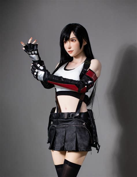 Tifa Lockhart Final Fantasy Celebrity Big Breast Anime Sex Doll VSDoll