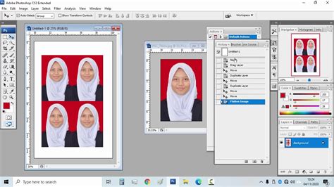 Cara Print Pas Foto X Lewat Photoshop Di Rumah Zotutorial Hot Sex Picture