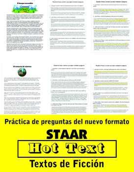 Pr Ctica De Preguntas Hot Text Staar Ficcion New Items Practice In Spanish