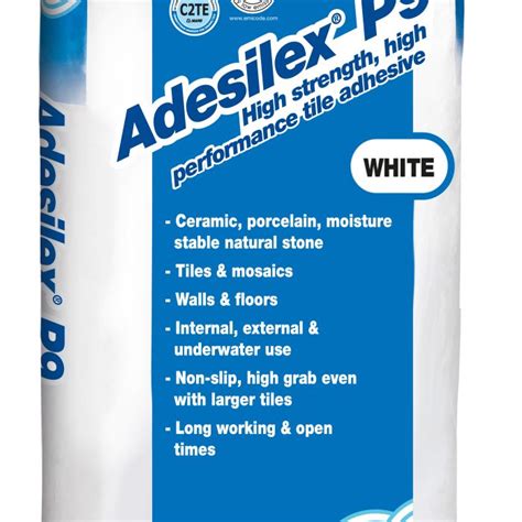 Mapei Adesilex P9 Tile Adhesive In Grey Or White Tiles At Source Epoxy