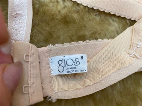 Gios Nude Lightly Padded Wireless BRA Size Us44c Eu1 Gem