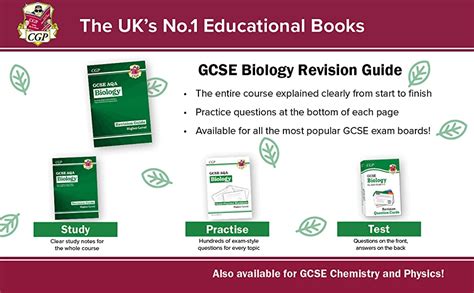 New Gcse Biology Aqa Exam Practice Workbook Higher Includes Answers