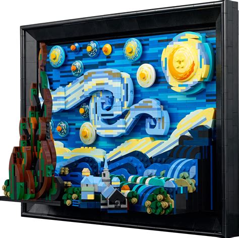 LEGO Ideas 21333 Starry Night - by Vincent Van Gogh - R53HU-22 - The ...