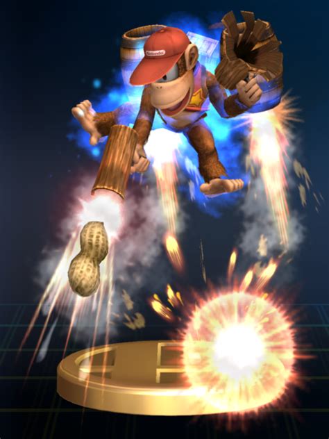 File Rocketbarrel Barrage Brawl Trophy Png SmashWiki The Super