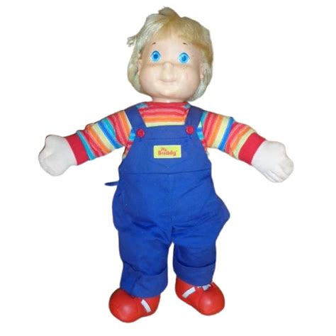 Vintage My Buddy Doll Blonde Hair With Original Clothes S Etsy