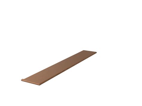 807011 White Oak Miter Return One End Reversible Tread 72