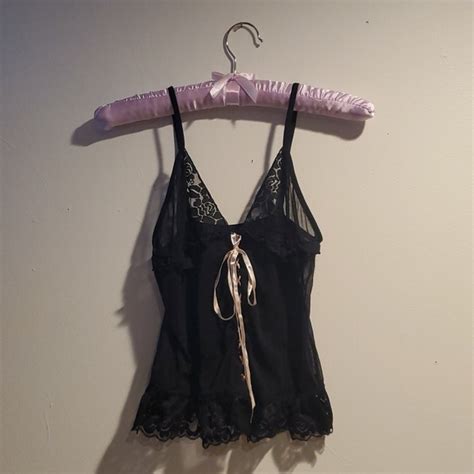 Rampage Intimates Sleepwear Y K Rampage Corset Lacing Lingerie Tank Poshmark