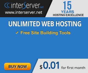 InterServer Web Hosting And VPS Hosting Web Hosting How To Plan