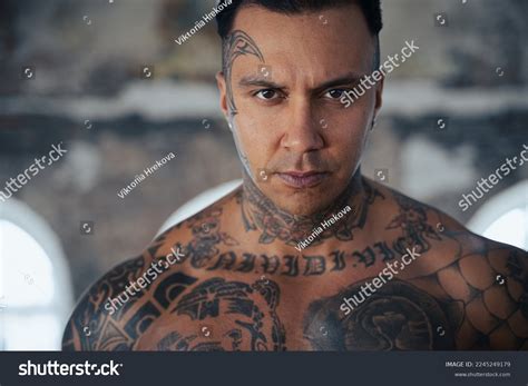 Muscular Athletic Sexy Male Naked Torso Stock Photo 2245249179 Shutterstock