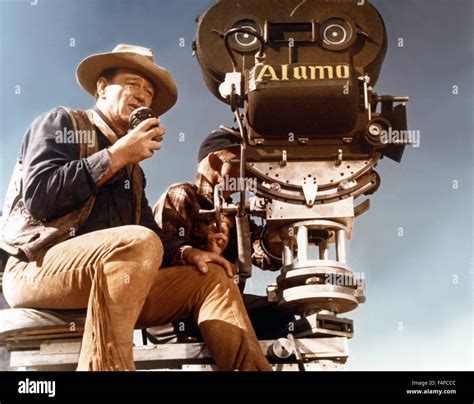 John Wayne The Alamo 1960 Directed By John Wayne Stock Photo Alamy