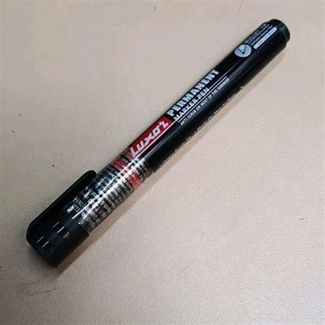 Bullet PVC Plastic Luxor Black Permanent Marker at Rs 15 in New Delhi
