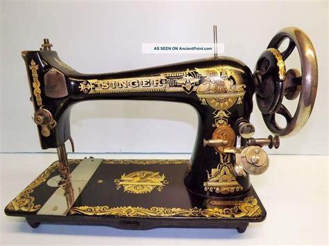 1910 Singer Model 27 Sphinx Sewing Machine Serial No G721517