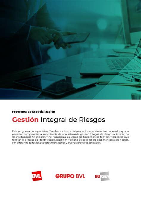 P Gesti N Integral De Riesgos Gesti N Integral De Riesgos Programa