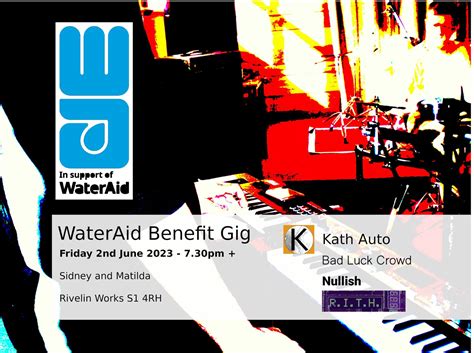Water Aid Benefit Gig — Sidneyandmatilda