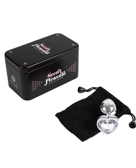 Plug Anal Met Lico S Brilhante Em Cora O Incolor My Sex Shop
