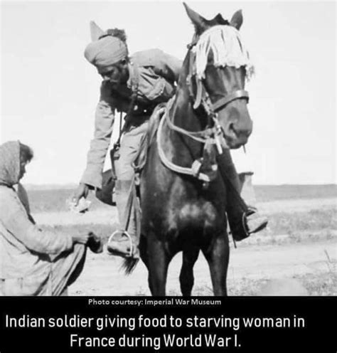 R Historyporn On Twitter Indian Soldier Giving Food To A Starving