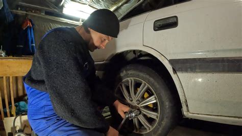 Мясорубка для мазды. Зимние колеса #деревня #коля #гараж #automobile # ...