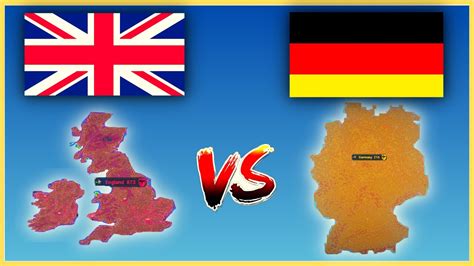 Worldbox Timelapse United Kingdom Vs Germany Years Youtube