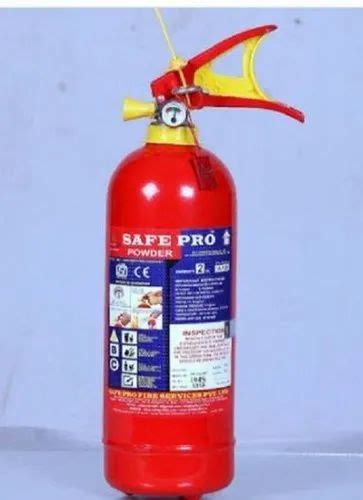 Fire Extinguisher Type Abc Capacity 2 Kg Make Safepro For Industrial Use At Rs 580 In Alibagh