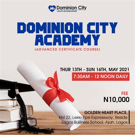 Have you done DCA Basic (Foundation... - Dominion City Lagos | Facebook