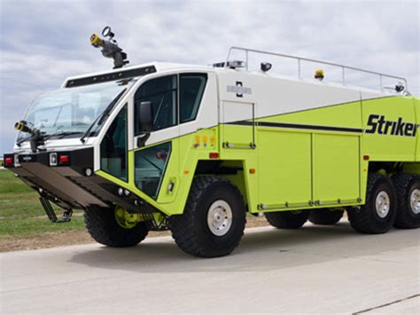 Airport Fire Truck Striker Terberg Fire And Rescue Division 6x6