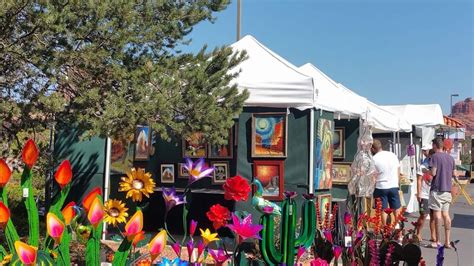 Oak Creek Arts And Crafts Show In Sedona Vacation Soup