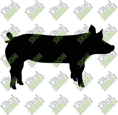 Vector Show Pig Digital Download - Etsy