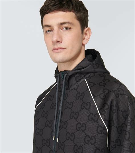 Jumbo Gg Jacket In Grey Gucci Mytheresa