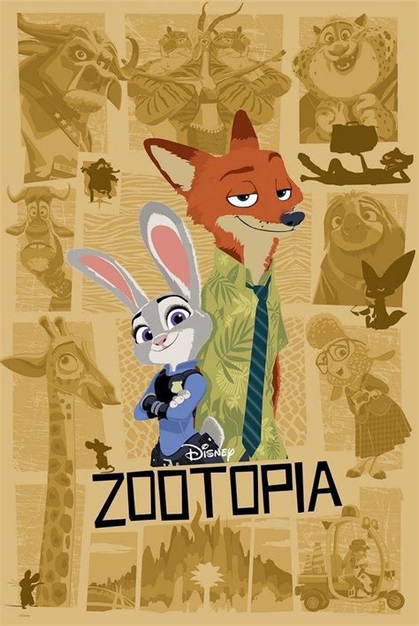 zootopia poster  yingcartoonman  deviantart