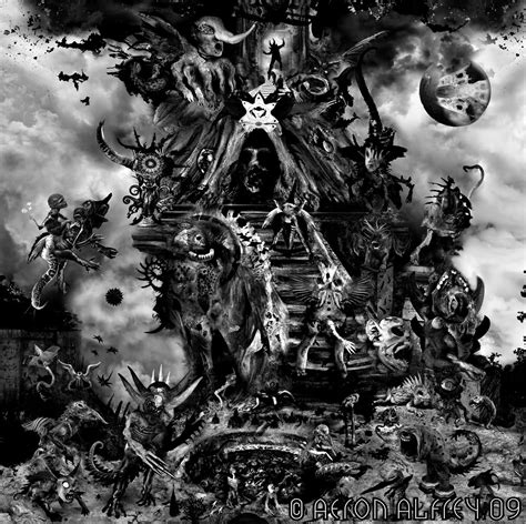 Worlds Of Nightmare The Dark Art Of Aeron Alfrey Cvlt Nation