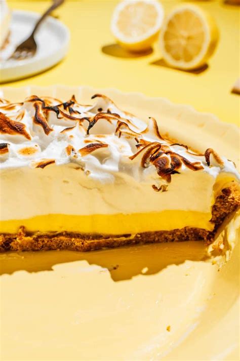 Best Lemon Meringue Pie with Graham Cracker Crust - Butter & Thyme
