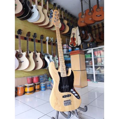 jual bass musicman  fender jazz bass shopee indonesia