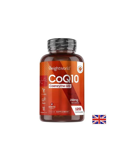 Сърдечно-съдово здраве - Коензим Q10 200 mg, 120 капсули - Coq10 ️ ТОП ...