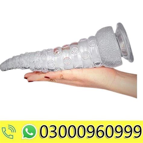 Octopus Dragon Jelly Dildo Transparent In Pakistan 03000960999 Total Length 7 Inch TeleBazzar Pk