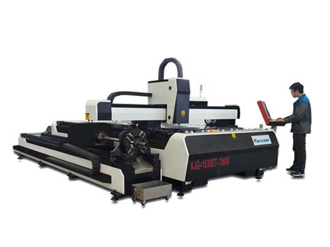 fiber 1000w metal laser cutter with exchange worktable - ACCURL