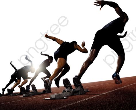 Race Track Clipart Athlete Track And Field Background Png Download