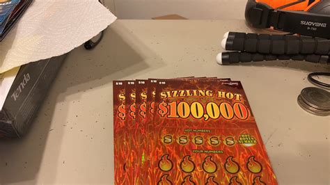 Live Play Arizona Lottery Scratchers Sizzling Hot YouTube